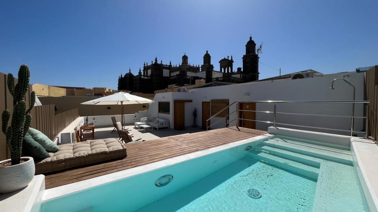 C-10 Vegueta Apartment - Private Rooftop Pool Λας Πάλμας ντε Γκραν Κανάρια Εξωτερικό φωτογραφία